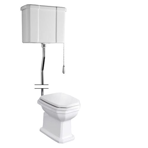 Freistehendes WC - 9020 + 5128 + MC01 + S920 - Sbordoni - Keramik / mit Hochspülung / für Privatgebrauch