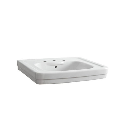 Wand-Waschbecken - 5775 - Sbordoni - Keramik / rechteckig / 1-Loch