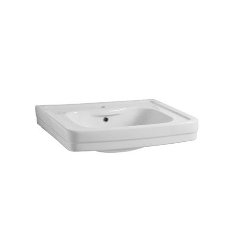 Aufsatzwaschbecken - 5770 - Sbordoni - Keramik / rechteckig / 1-Loch