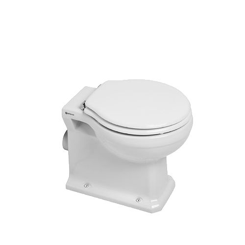 WC in Wandnähe - 5022 + S107 - Sbordoni - Keramik / für Privatgebrauch / für Gewerbegebrauch
