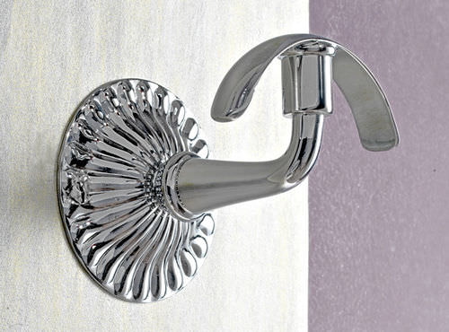 Klassischer Garderobenhaken - SA107CR - Sbordoni - aus verchromtem Metall / individuell / für Badezimmer