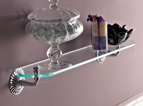 Wandmontiertes Regal - SA109CR - Sbordoni - Stil / Glas / für Badezimmer