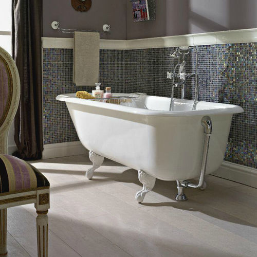 Ovale Badewanne - 4000A  - Sbordoni - auf Füßen / zur beruflichen Nutzung / für Wohnungen