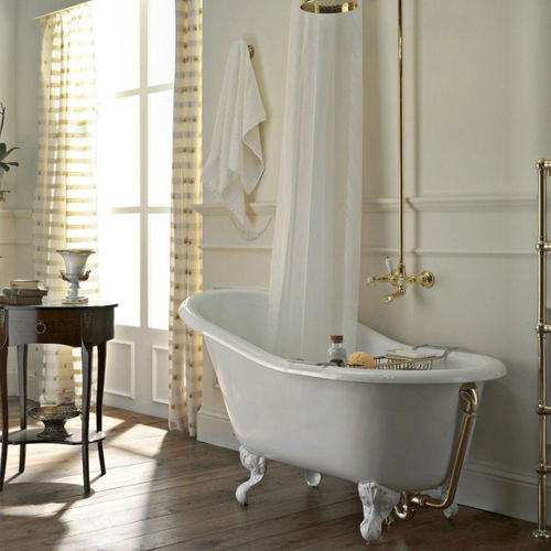 Ovale Badewanne - 4002B - Sbordoni - auf Füßen / zur beruflichen Nutzung / für Wohnungen