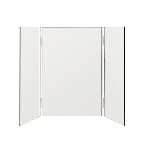 Wandmontierter Spiegel für Badezimmer - Le Stella - Miroir Brot - modern / rechteckig / weiß