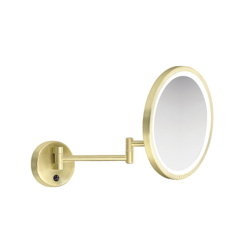 Wandmontierter Spiegel für Badezimmer - Intemporel BD - Miroir Brot - modern / rund / Metall