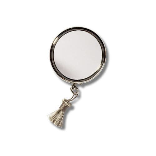 Tischspiegel - BAGGY  - Miroir Brot - modern / rund / Metall