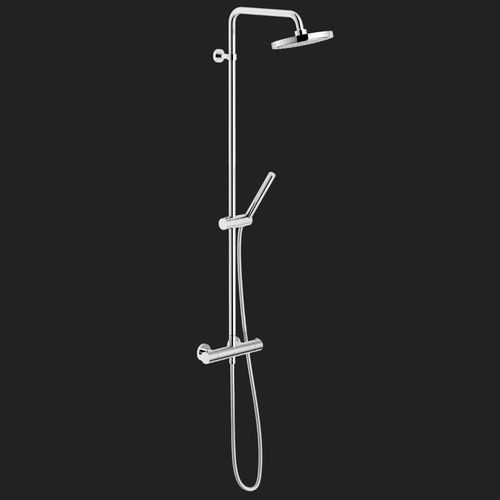 Duschsystem für Wandeinbau - PLUS: PL00030/30CR - Nobili Rubinetterie - modern / für Hotels / mit Handbrause