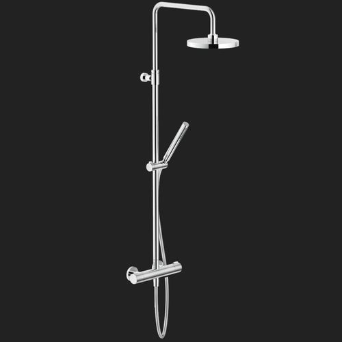 Thermostatische Duschsäule - LIKID: LK00030/50CR - Nobili Rubinetterie - wandmontiert / modern / mit Handbrause