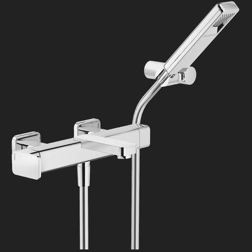Einhebelmischer für Dusche - LOOP: LP90110CR - Nobili Rubinetterie - für Badewanne / wandmontiert / Messing