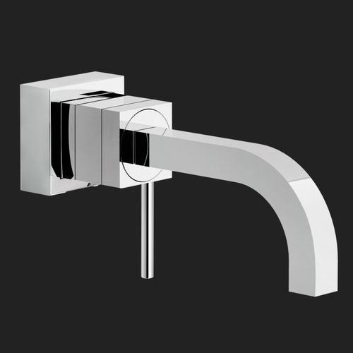 Einhebelmischer für Waschtisch - CUBE: CB00598CR - Nobili Rubinetterie - wandmontiert / Messing / für Badezimmer