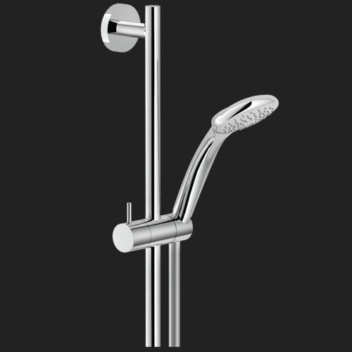 Wandmontiertes Duschsystem - BLUES: AD140/39CR - Nobili Rubinetterie - modern / mit Handbrause