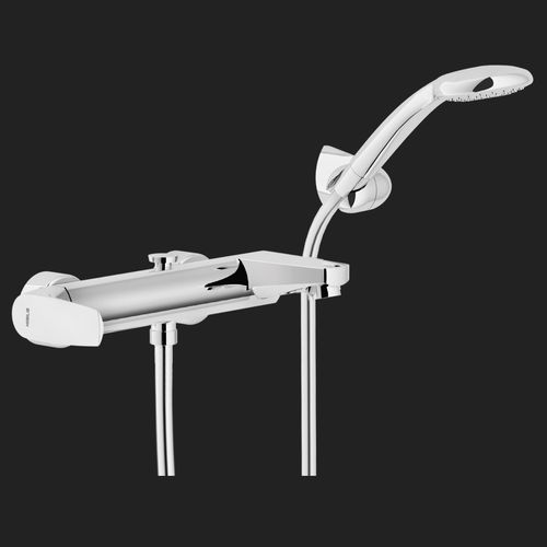 Einhebelmischer für Dusche - NOBI: NB84110CR - Nobili Rubinetterie - für Badewanne / Aufsatz / Messing