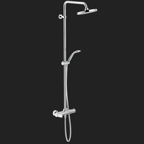 Thermostatische Duschsäule - SAND: SA99130/30CR - Nobili Rubinetterie - wandmontiert / modern / mit Handbrause