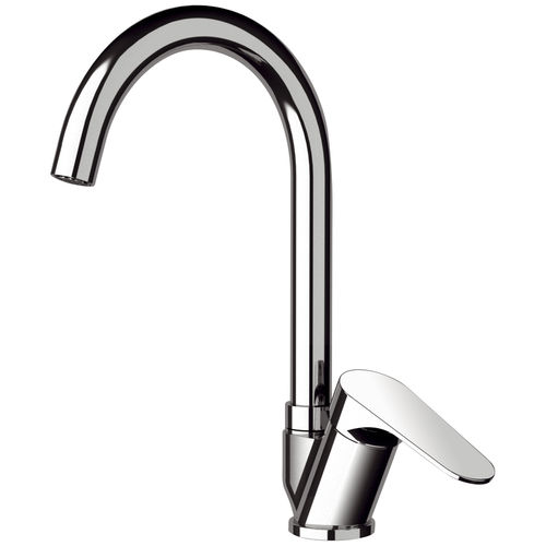 Aufsatz-Einhebelmischer - L42B - Remer Rubinetterie - verchromter Messing / für Küche / 1-Loch
