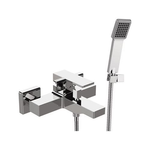 Einhebelmischer für Badewanne - AU02 - Remer Rubinetterie - wandmontiert / verchromter Messing / für Badezimmer