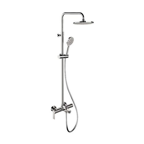 Chromoberfläche Duschsäule - EY34AEC20 - Remer Rubinetterie - wandmontiert / modern / mit Handbrause
