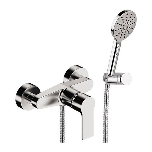 Einhebelmischer für Dusche - EY38 - Remer Rubinetterie - wandmontiert / Messing / ABS