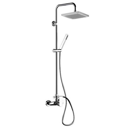 Wandmontiertes Duschsystem - EY37X7SS9SS - Remer Rubinetterie - modern / mit Handbrause / mit festem Brausekopf