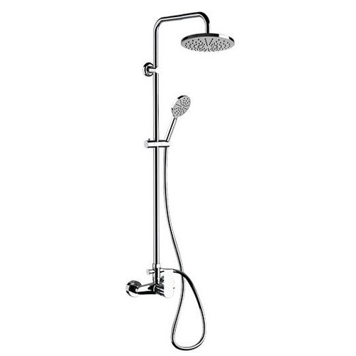 Chromoberfläche Duschsäule - EY37XEC20 - Remer Rubinetterie - wandmontiert / modern / mit Handbrause