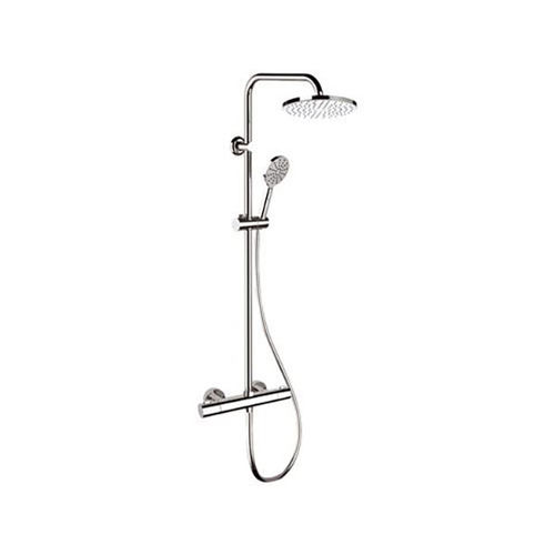 Thermostatische Duschsäule - EQ32X8MPMD20 SERIES - Remer Rubinetterie - Edelstahl / wandmontiert / modern