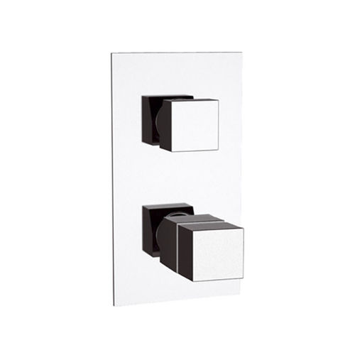 Badewannen-Einhebelmischer - QT92 - Remer Rubinetterie - wandmontiert / thermostatisch / Messing