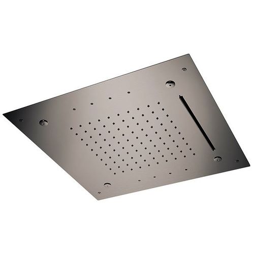 Deckenmontierter Duschkopf - SS357RS50NC - Remer Rubinetterie - quadratisch / Regenstrahl / Wasserfall