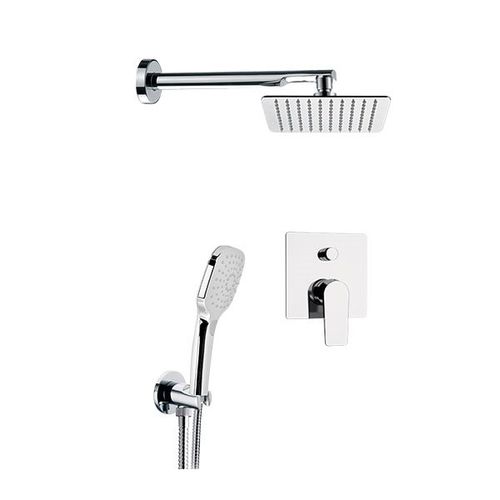 Duschsystem für Wandeinbau - D09S028CPUFD20 - Remer Rubinetterie - modern / mit Handbrause