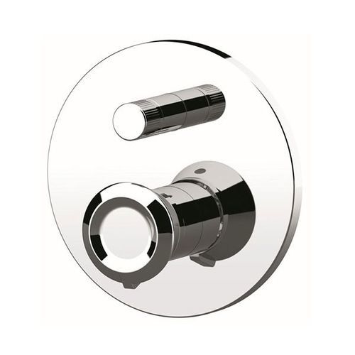 Einhebelmischer für Dusche - ET09HL - Remer Rubinetterie - wandmontiert / Einbau / verchromter Messing