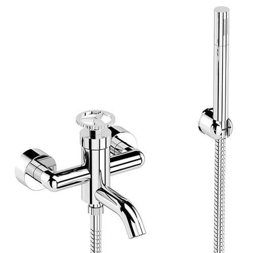 Einhebelmischer für Badewanne - CH02  - Remer Rubinetterie - wandmontiert / verchromter Messing / für Badezimmer