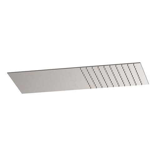 Wandmontierter Duschkopf - 350UFX  - Remer Rubinetterie - rechteckig / Regenstrahl / Wasserfall