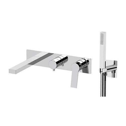 Einhebelmischer für Badewanne - SL53D2 - Remer Rubinetterie - Einbau / wandmontiert / verchromter Messing