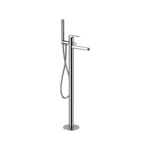 Einhebelmischer für Dusche - L08 - Remer Rubinetterie - bodenstehend / eingebaut / verchromter Messing