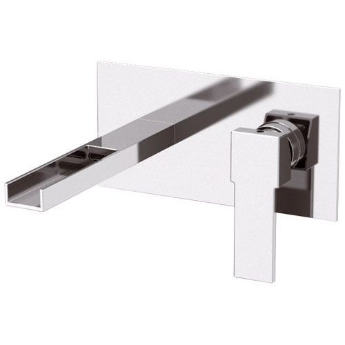Einhebelmischer für Waschtisch - QC15 - Remer Rubinetterie - wandmontiert / Einbau / verchromter Messing