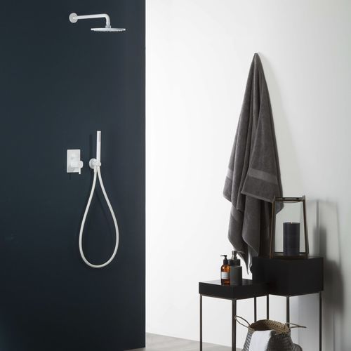 Einhebelmischer für Dusche - PR43GM111C03+PR43MC001C03 - Ritmonio Rubinetterie Srl - wandmontiert / Einbau / verchromter Messing