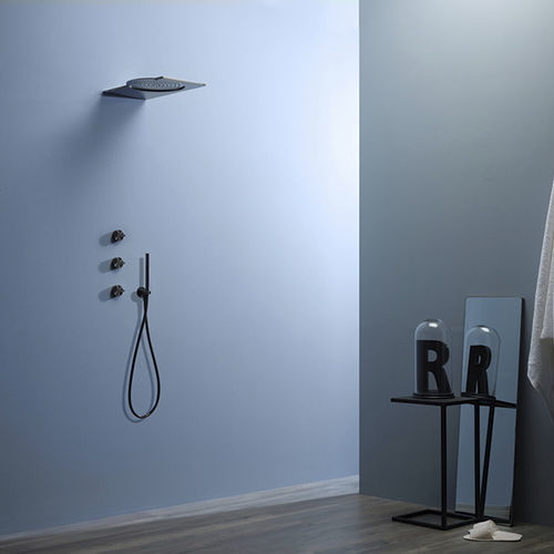Einhebelmischer für Dusche - 75A023IBX - Ritmonio Rubinetterie Srl - wandmontiert / Edelstahl / für Badezimmer