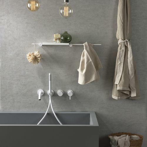 Einhebelmischer für Dusche - PR51EM201C03+PR51MC101C03 - Ritmonio Rubinetterie Srl - für Badewanne / wandmontiert / Einbau