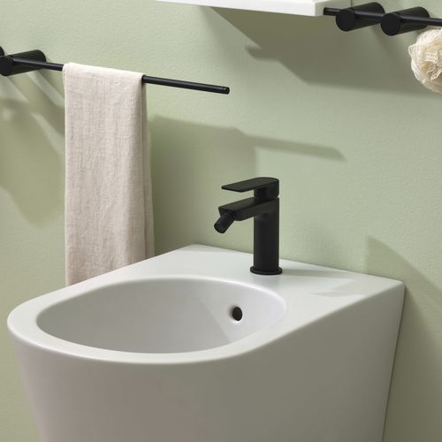 Bidet-Einhebelmischer - PR31BA201C04 - Ritmonio Rubinetterie Srl - Aufsatz / verchromter Messing / für Badezimmer