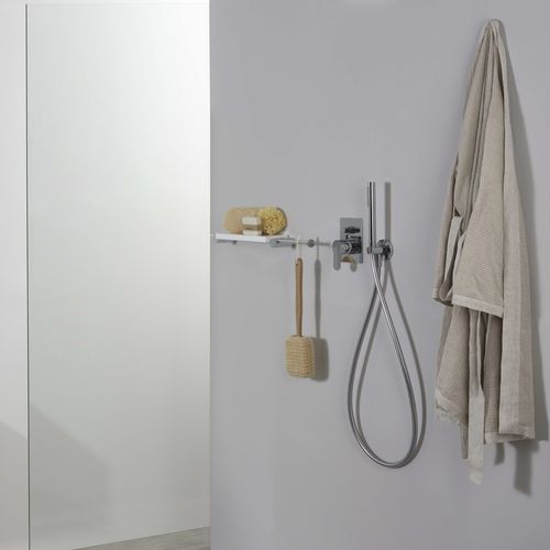 Einhebelmischer für Dusche - PR37GB101CRL - Ritmonio Rubinetterie Srl - wandmontiert / Einbau / thermostatisch