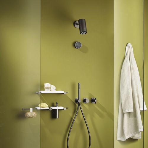 Einhebelmischer für Dusche - PR53GF201F31 - Ritmonio Rubinetterie Srl - wandmontiert / Einbau / verchromter Messing