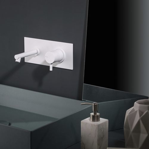 Einhebelmischer für Waschtisch - E0BA0113SXC03 - Ritmonio Rubinetterie Srl - Einbau / Messing / für Badezimmer