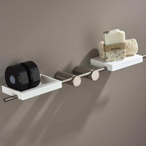 Wandmontiertes Regal - 7N0006F38 - Ritmonio Rubinetterie Srl - modern / Acryl / für Badezimmer