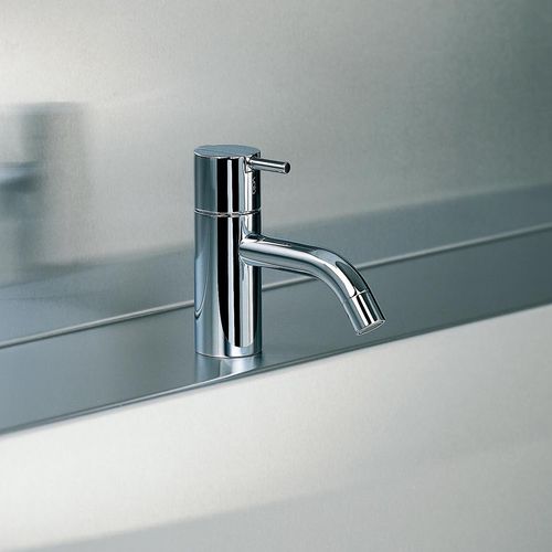 Einhebelmischer für Waschtisch - HV1EB series - VOLA - Aufsatz / Edelstahl / für Badezimmer