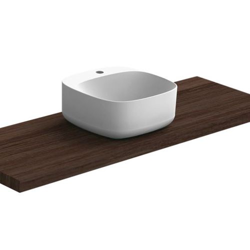 Aufsatzwaschbecken - 5504  - Scarabeo Ceramiche - Keramik / quadratisch / 1-Loch