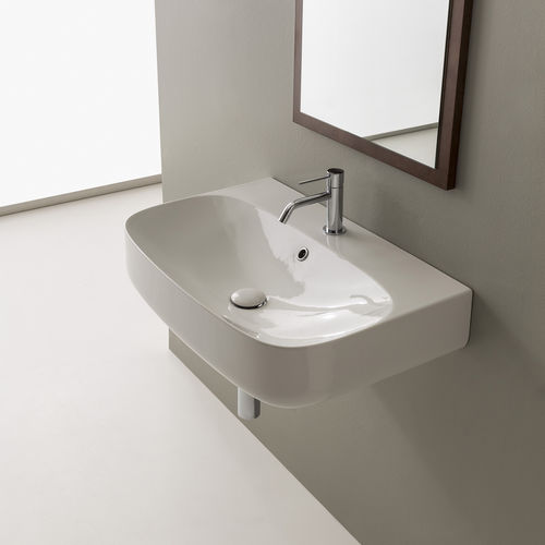 Aufsatzwaschbecken - Moon - Scarabeo Ceramiche - Wand / Porzellan / Made in Italy