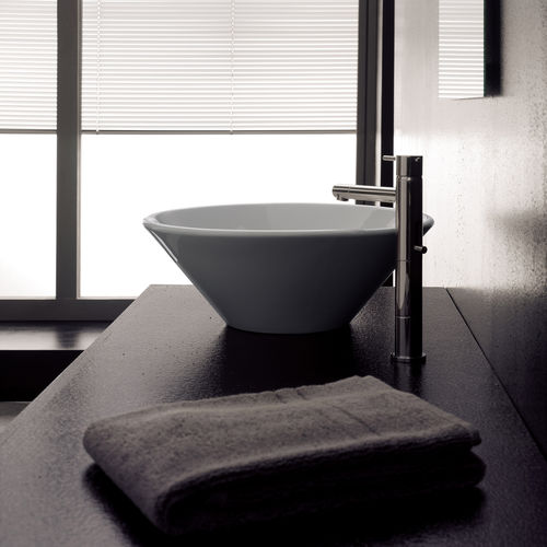 Aufsatzwaschbecken - 8010 - Scarabeo Ceramiche - Keramik / rund / ohne Öffnung