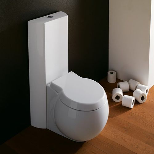 Keramik-Spülkasten - Cassetta a muro - Scarabeo Ceramiche - Einbau