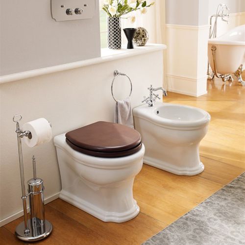 Freistehendes WC - 5306 - Scarabeo Ceramiche - Keramik / für Privatgebrauch / oval