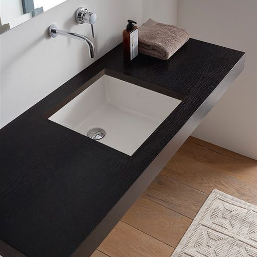 Unterbauwaschbecken - 8089 - Scarabeo Ceramiche - Keramik / quadratisch / ohne Öffnung