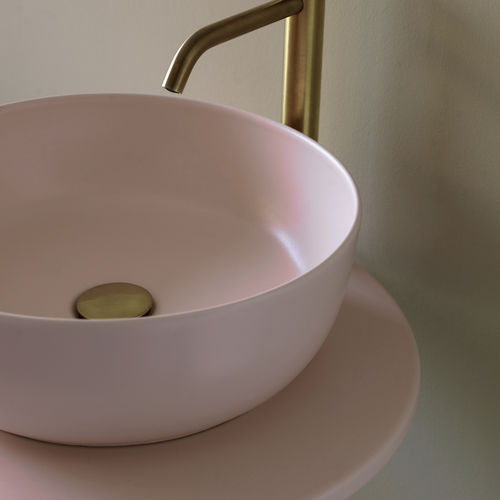 Aufsatzwaschbecken - ANTIQUE - Scarabeo Ceramiche - Keramik / rund / ohne Öffnung